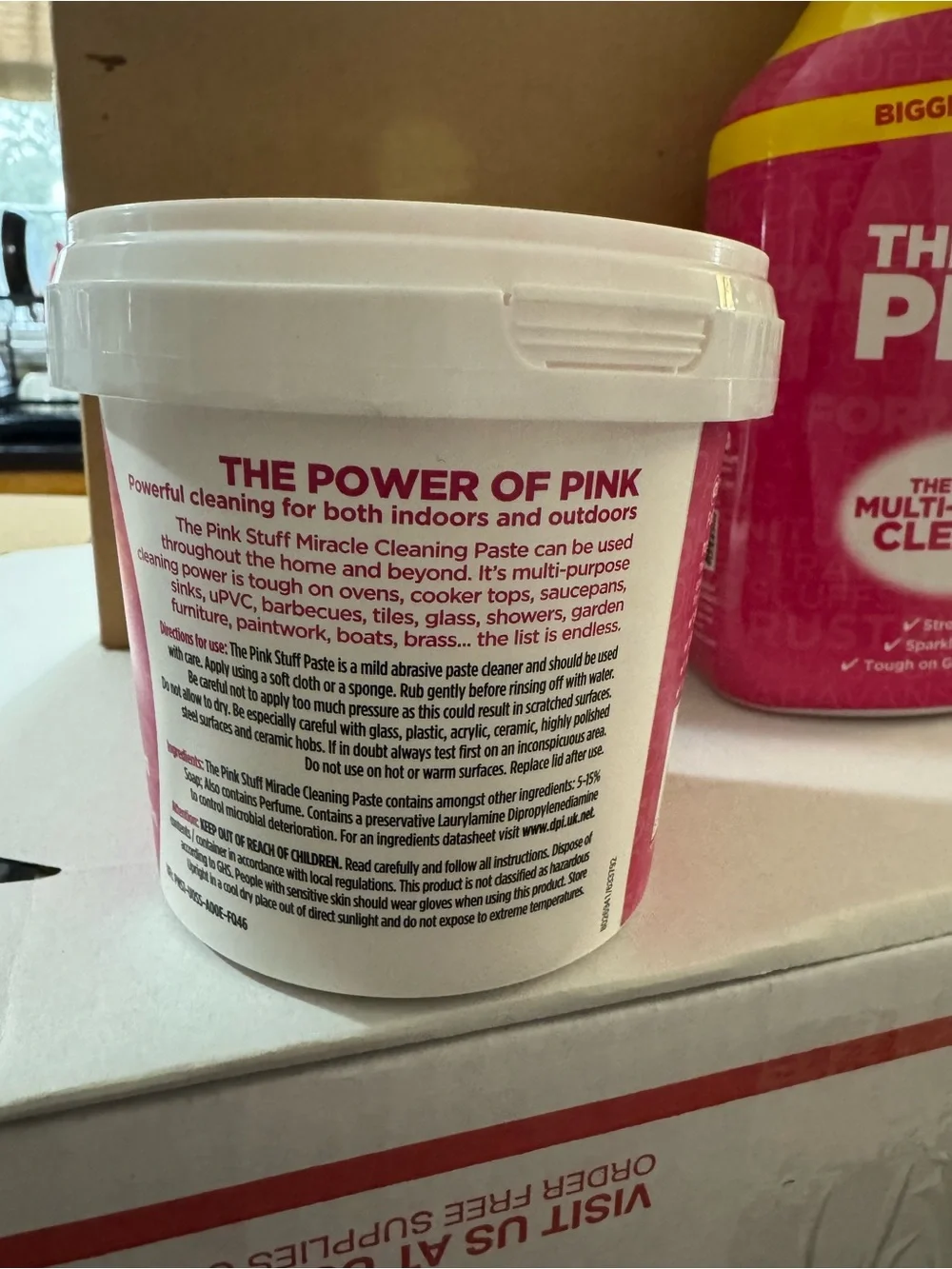 The Pink Stuff Multi-Purpose Cleaner & Cleaning Paste - Pink
